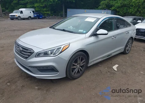 2015 Hyundai Sonata Sport/Limited из США, поврежденный, VIN 5NPE34AB9FH049410